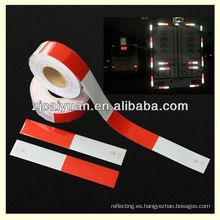 cinta reflectiva rojo-blanco para banda reflectante de motocicleta o remolque